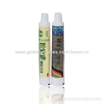 Plastic tube packaging, ABL material with 5 layers